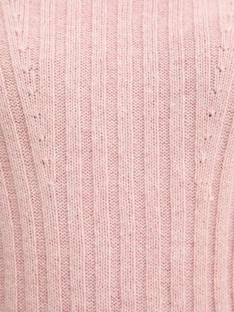 Liviana Conti sweter z wełną damski kolor różowy F5WC88 - zdjęcie produktu nr 2