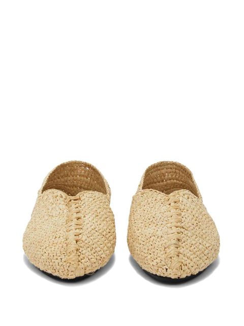 Jil Sander interwoven slippers - Neutrals - zdjęcie produktu nr 2
