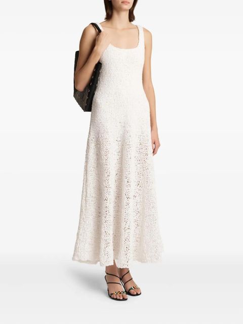 KHAITE Twigs square-neck dress - White - zdjęcie produktu nr 2