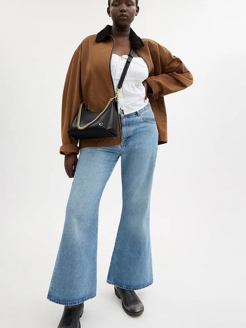 Coach torebka skórzana Juliet kolor czarny CW640