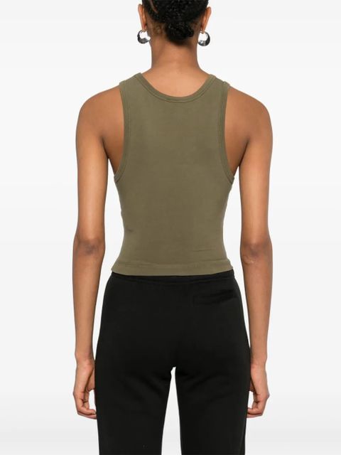 ENTIRE STUDIOS cropped tank top - Green