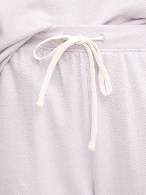 Lauren Ralph Lauren piżama bawełniana damska kolor fioletowy bawełniana ILN72453