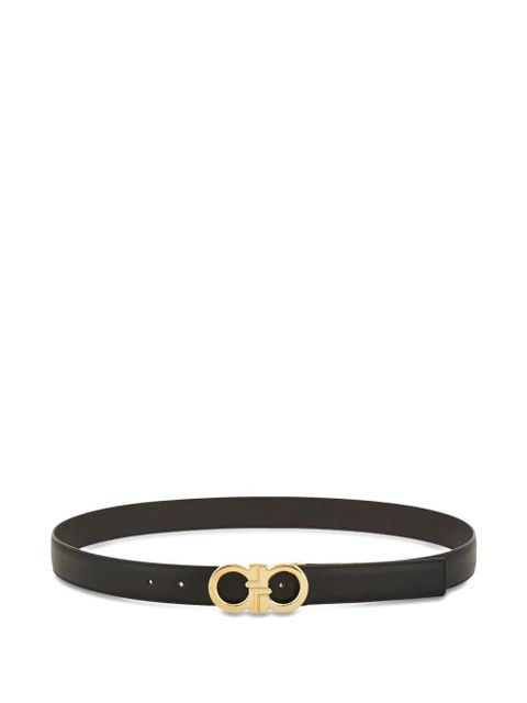 Ferragamo Gancini-buckle belt - Black - zdjęcie produktu nr 1