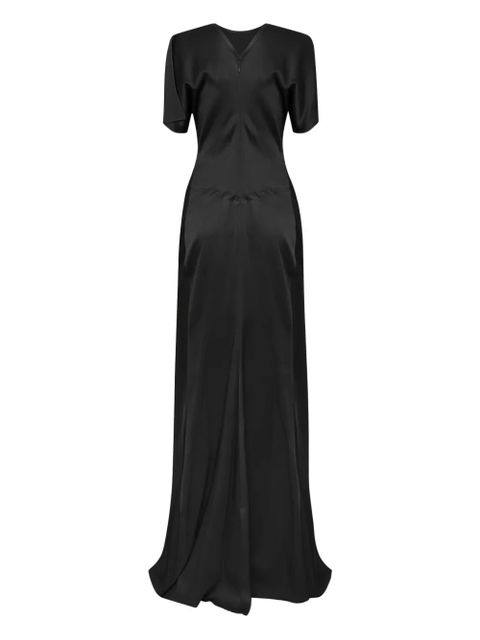 Victoria Beckham ruched maxi dress - Black - zdjęcie produktu nr 2