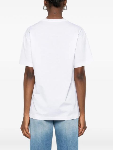 Gucci stripe logo T-shirt - White