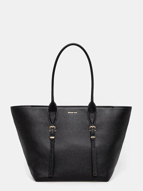 MICHAEL Michael Kors torebka skórzana kolor czarny 30R5G9OT7L