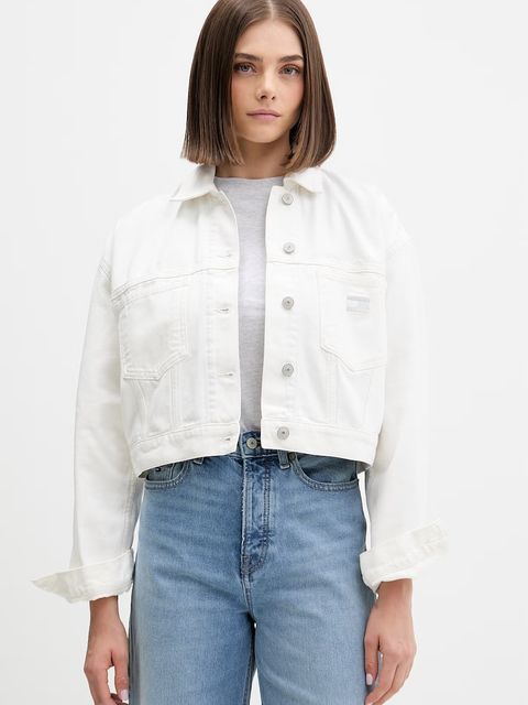 Tommy Jeans kurtka przejściowa damska bawełniana - zdjęcie produktu nr 1