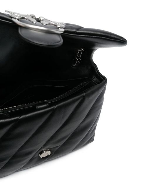 PINKO Love Big Puff leather shoulder bag - Black