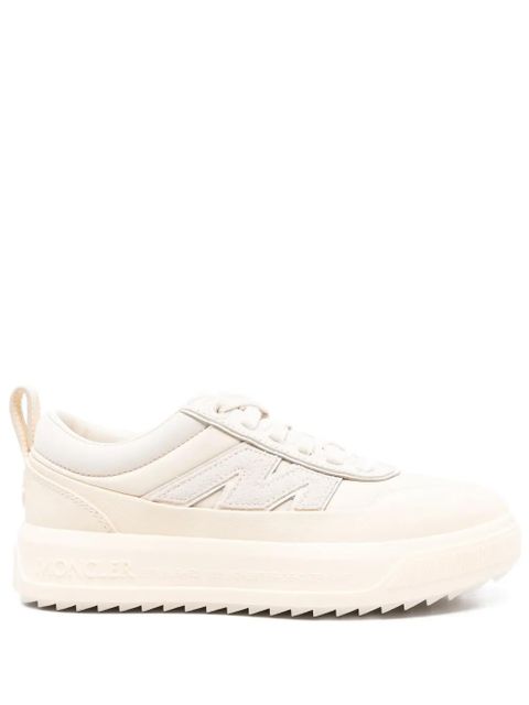 Moncler Altive leather low-top sneakers - Neutrals - zdjęcie produktu nr 1