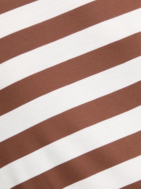 Marc O'Polo sukienka kolor brązowy maxi prosta 5000006507