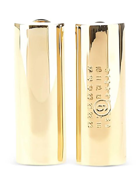 MM6 Maison Margiela Numeric earrings - Gold - zdjęcie produktu nr 1
