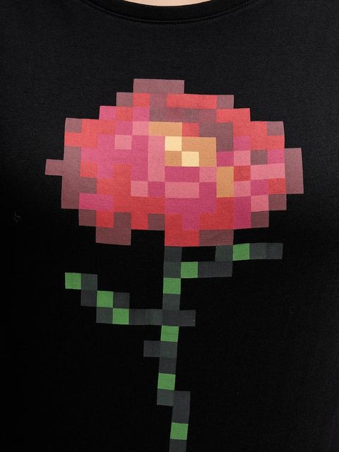 Sisley t-shirt bawełniany damski kolor czarny 3I1XL107Z