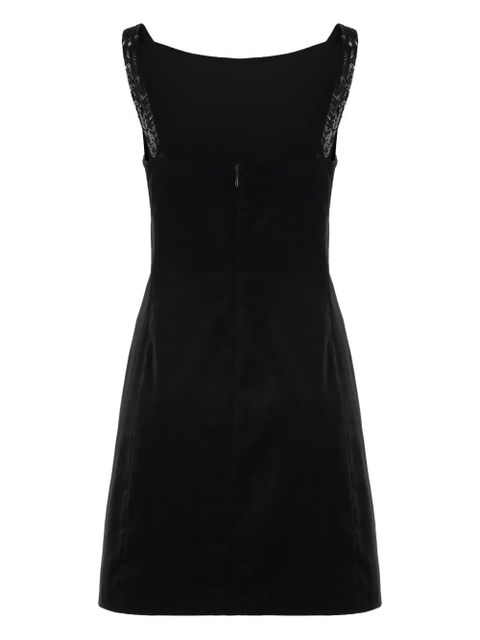 Lauren Ralph Lauren beaded velvet mini dress - Black - zdjęcie produktu nr 2