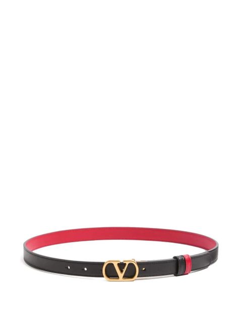 Valentino Garavani VLogo Signature reversible belt - Black - zdjęcie produktu nr 1