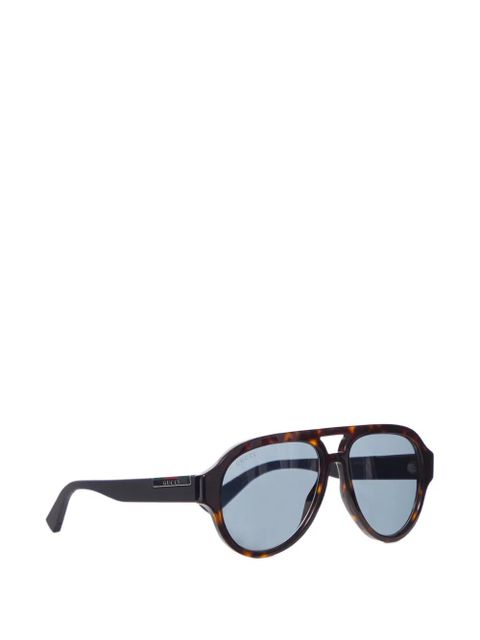 Gucci pilot sunglasses - Brown - zdjęcie produktu nr 2
