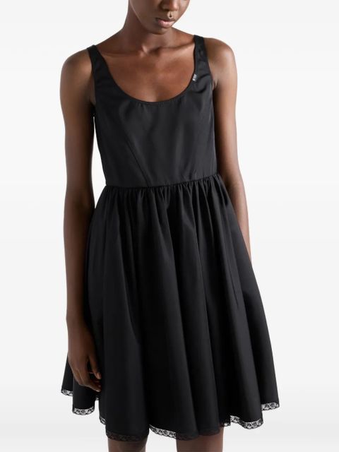 Prada Re-Nylon mini-dress - Black