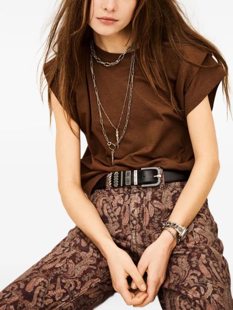 Ba&Sh Pio T-shirt - Brown