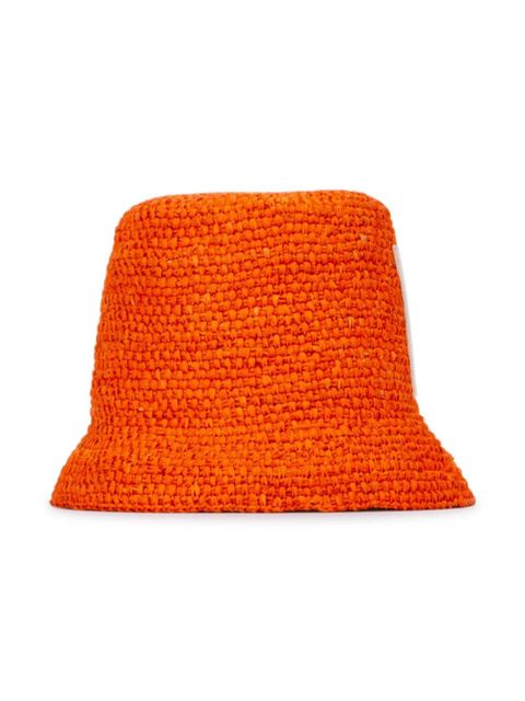 Jacquemus Le Bob Ficiu bucket hat - Orange - zdjęcie produktu nr 2