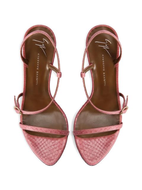 Giuseppe Zanotti Audrinette buckle-strap sandals - Pink