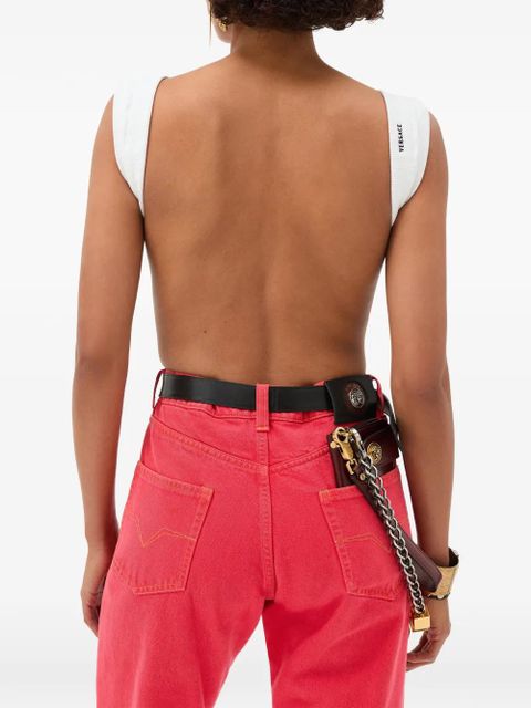 Versace cut-out bodysuit - White