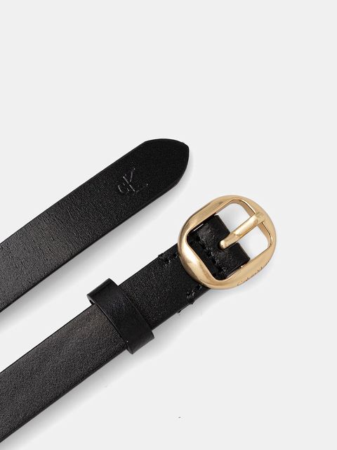 Calvin Klein pasek skórzany damski kolor czarny LV04F7058G - zdjęcie produktu nr 2