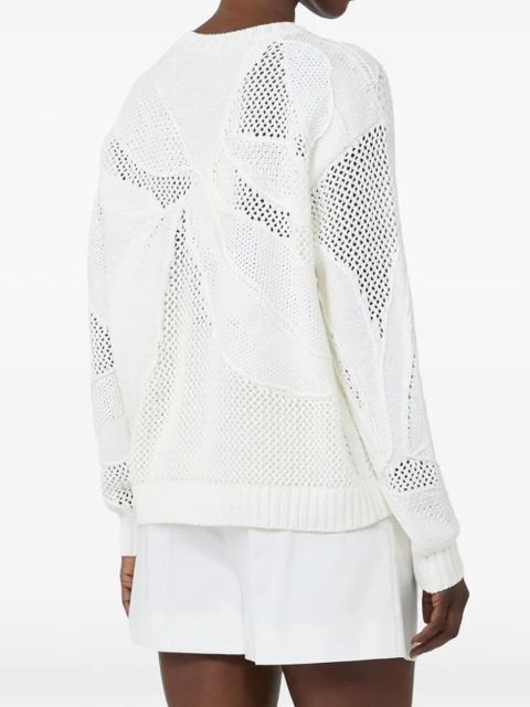 Max Mara knited jumper - White