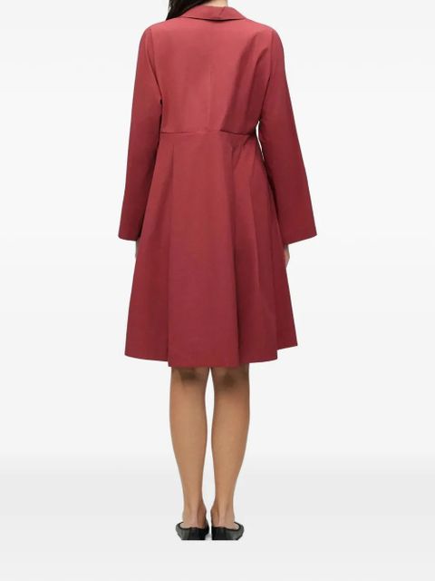 Weekend Max Mara pleated long-sleeve dress - Red - zdjęcie produktu nr 2