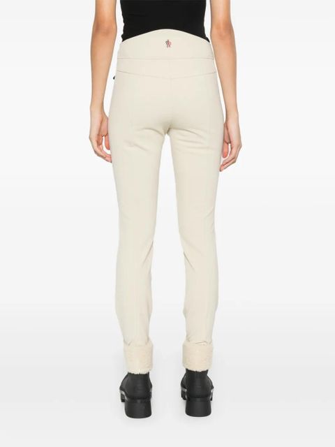 Moncler Grenoble twill ski trousers - Neutrals