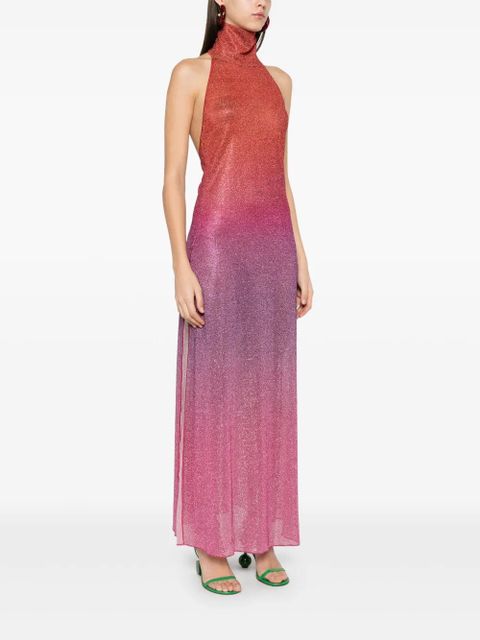 Oséree lurex midi dress - Pink - zdjęcie produktu nr 2