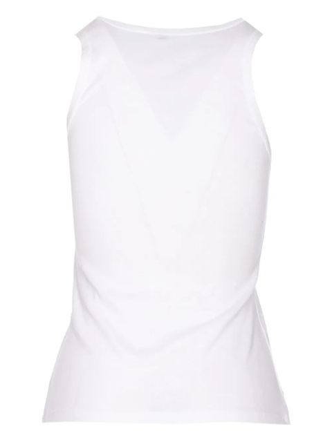 Saint Laurent cotton tank top - White - zdjęcie produktu nr 2