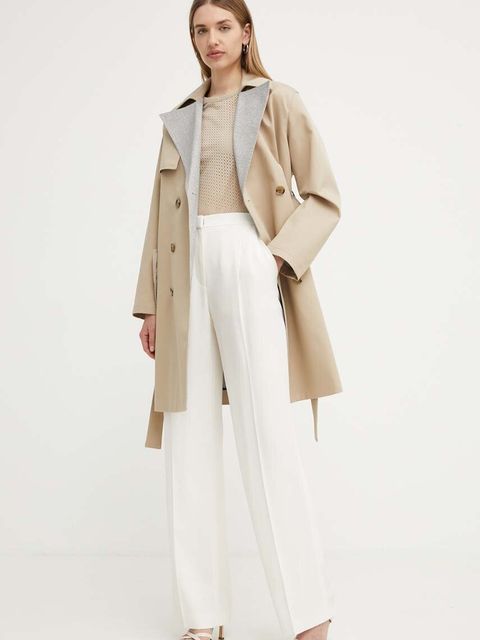 BOSS płaszcz bawełniany