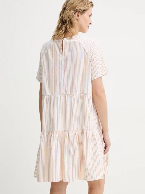 2NDDAY sukienka Loretta kolor biały mini oversize 2252128245