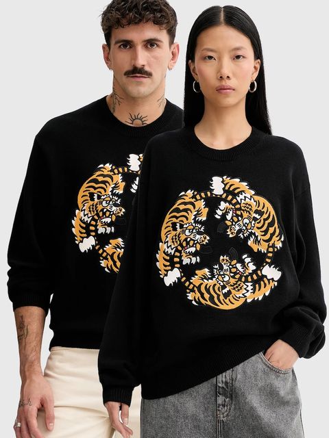 Kenzo sweter wełniany x Verdy kolor czarny FF58PU7133CR.99J - zdjęcie produktu nr 1