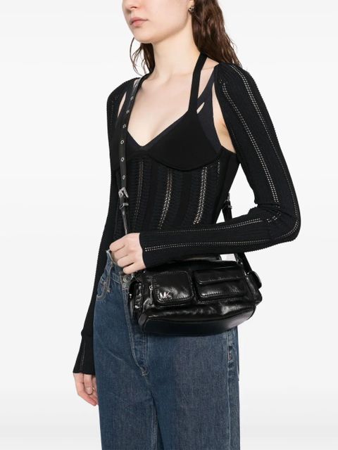 Michael Kors small Dakota convertible crossbody bag - Black - zdjęcie produktu nr 2