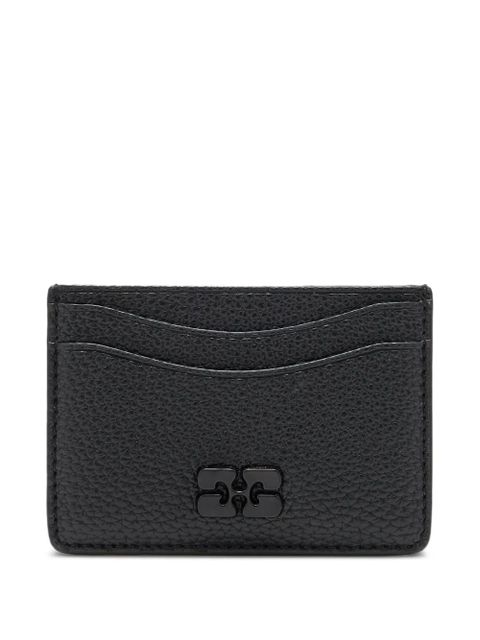 GANNI Bou logo card holder - Black - zdjęcie produktu nr 1
