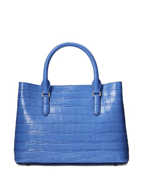 Lauren Ralph Lauren embossed-leather cross body bag - Blue - zdjęcie produktu nr 2