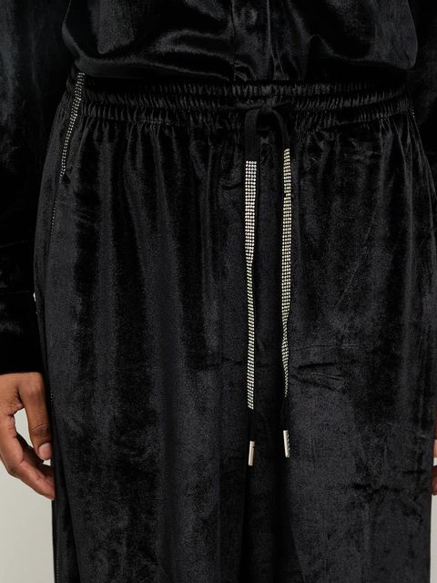 Answear.LAB spodnie damskie kolor czarny szerokie high waist