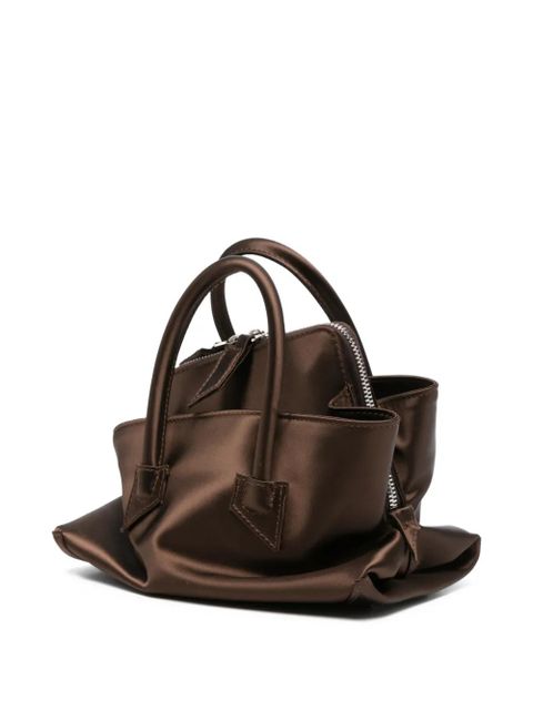 The Attico mini Passeggiata tote bag - Brown