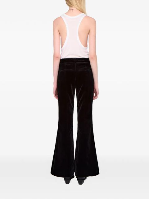Zadig&Voltaire Prevy Velours trousers - Black
