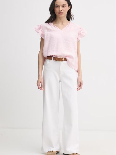 Mos Mosh bluzka damska lniana - zdjęcie produktu nr 1