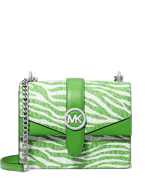 Michael Kors small Greenwich zebra flap shoulder bag - zdjęcie produktu nr 1