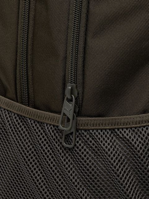 Puma plecak kolor zielony duży gładki 91153