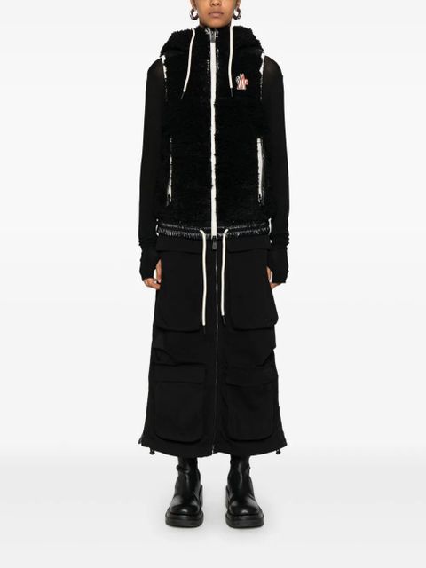 Moncler Grenoble padded zip-up gilet - Black - zdjęcie produktu nr 2