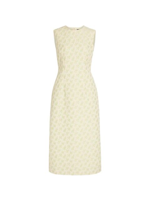 Simone Rocha floral dress - Neutrals - zdjęcie produktu nr 1