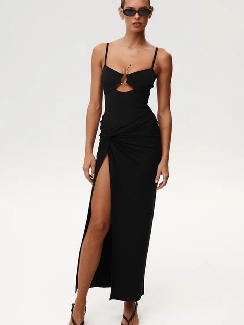 Undress Code spódnica z rozcięciem z lyocellem Blanca Skirt - zdjęcie produktu nr 1