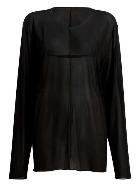 KHAITE Kit long-sleeve top - Black - zdjęcie produktu nr 1