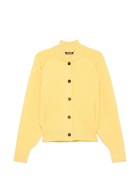 Jacquemus Levande button embroidered knitwear - Yellow - zdjęcie produktu nr 1