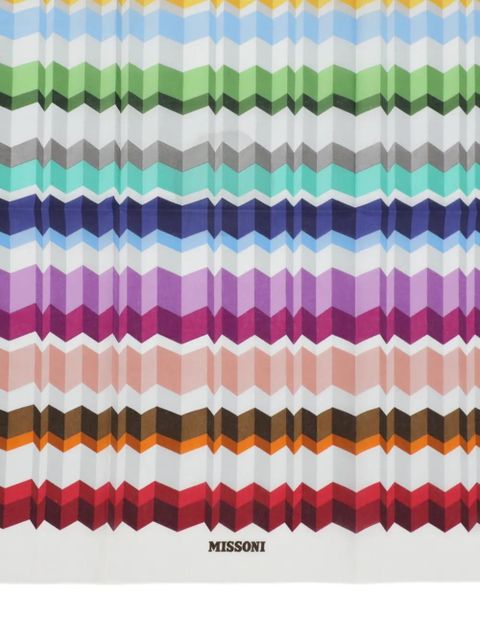Missoni striped scarf - White - zdjęcie produktu nr 2