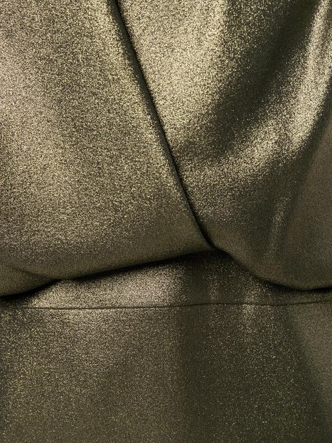 Saint Laurent silk mini dress - Green