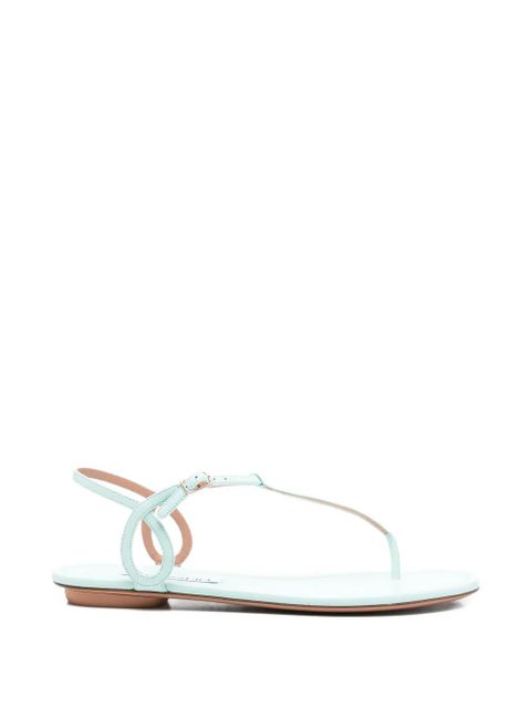 Aquazzura Almost Bare flat sandals - Blue - zdjęcie produktu nr 1